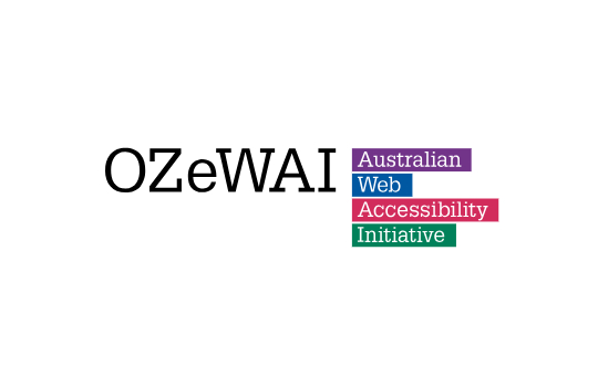 Australian Web Accessibility Initiative (OZeWAI) logo